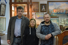 Слева направо: Константин Богданов, Ольга Акулова, Михаил Иванов. Фото: Олег Золотарёв