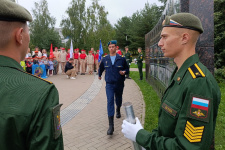  В Костроме заложили «Капсулы памяти» с землей из городов-героев России и Беларуси. Фото Анастасии Фишер