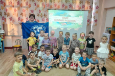 Воспитанники детского сада № 45 на мероприятии. Фото: Александра Пяткова