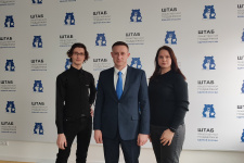 Активисты МЦ РГО региона с Дмитрием Сомовым; фото: Пресс-служба Тамбовуского областного отделения РГО