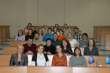 Участники конференции «География и геоэкология на службе науки и инновационного образования». Фото: Александра Рубинис