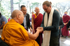 Аудиенция. Фото: офис Далай-ламы XIV