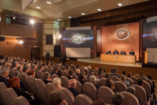 Заседание XV Съезда РГО. Фото: архив Русского географического общества