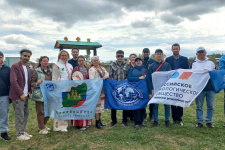 Участники проекта "Семейный лес" в Чувашии. Фото: Чувашское республиканское отделение РГО
