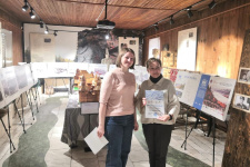 Выставка в п. Ильичёво. Фото: Минусинское местное отделение РГО