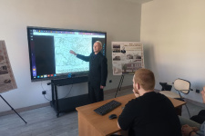 Мероприятие в Красноярской штаб-квартире РГО. Фото: Красноярское краевое отделение РГО