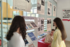 Выставка РГО. Фото: Центральная городская библиотека г. Назарово