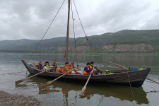 Команда уникального струга. Фото: Денис Рогозин