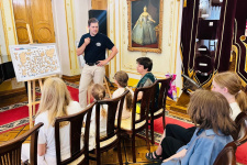 На мероприятии в музее. Фото: Оренбургское реготделение РГО