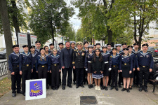 Открытие памятного знака адмиралу Павлу Перелешину в Костроме 23 августа 2025г. Фото Герман Шнур