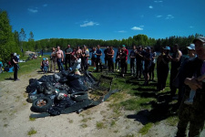 Дайв-центр "Тритон" проводит акцию в Международный день очистки водоемов