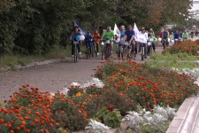 Юбилею заповедника Бастак посвятили велопробег и субботник в Биробиджане