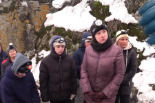 Экспедиция Челябинского регионального отделения РГО посетила пещеры в Увельском районе 