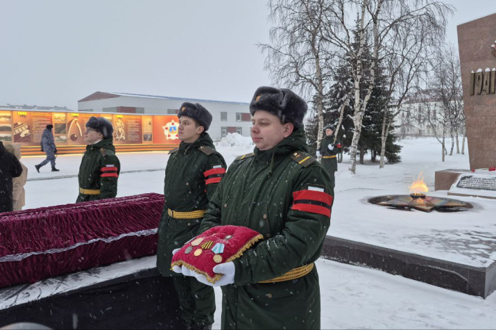 Почетный караул. Фото: Алина Андриянова