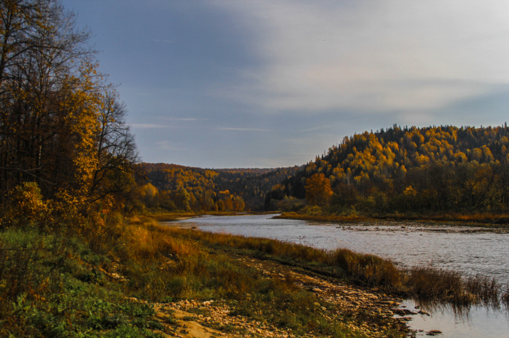 Лемеза осенью