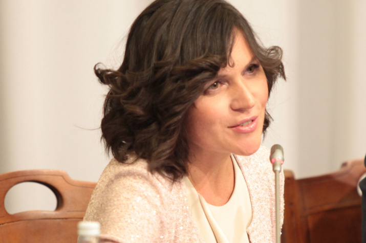 Советник Президента РГО по информационной политике Анастасия Чернобровина. Фото: пресс-служба РГО