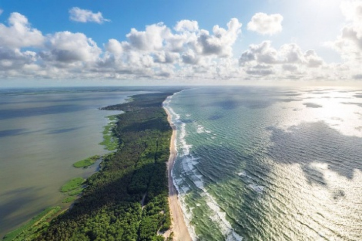 The Curonian Spit. Photo from the website www.airpano.ru