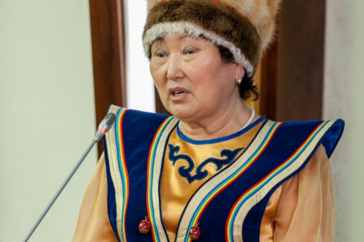 Farmer from the Altai Republic Galina Toptygina