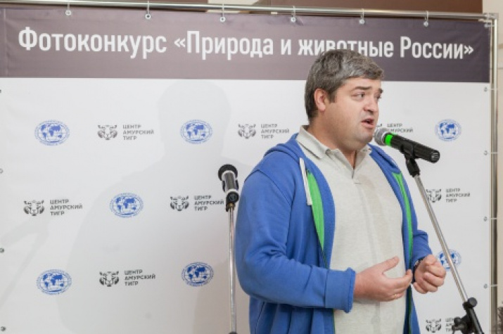 Sergei Dolya at the opening ceremony
