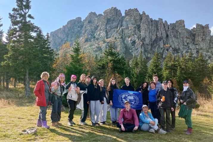 На Откликном гребне. Фото: Местное отделение РГО в г. Стерлитамак