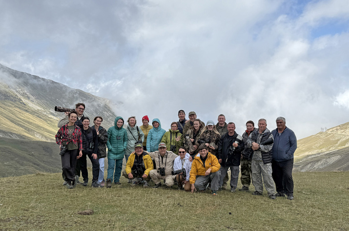 Почти все участники школы в сборе! Фото предоставлено Дагестанским заповедником