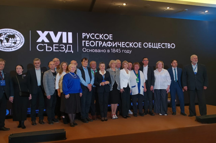 На съезде; фото: Пресс-служба Тамбовского областного отделения РГО