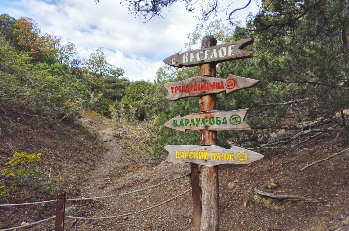 Поход с Движением Первых Фото: Судакское местное отделение РГО