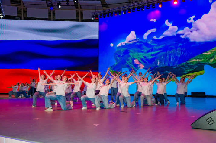 Церемония открытия. Фото: Орленок