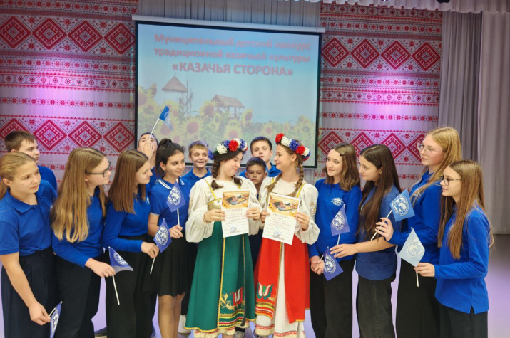 Призеры конкурса. Фото: Брюховецкое отделение РГО