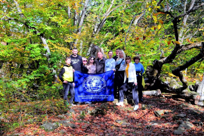 Участники похода. Фото: Армавирское отделение РГО