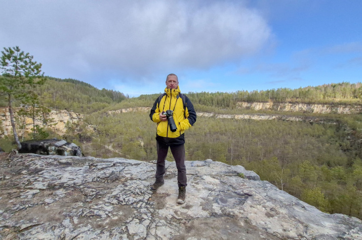 Эдуард Шадров, член Владимирского областного отделения РГО