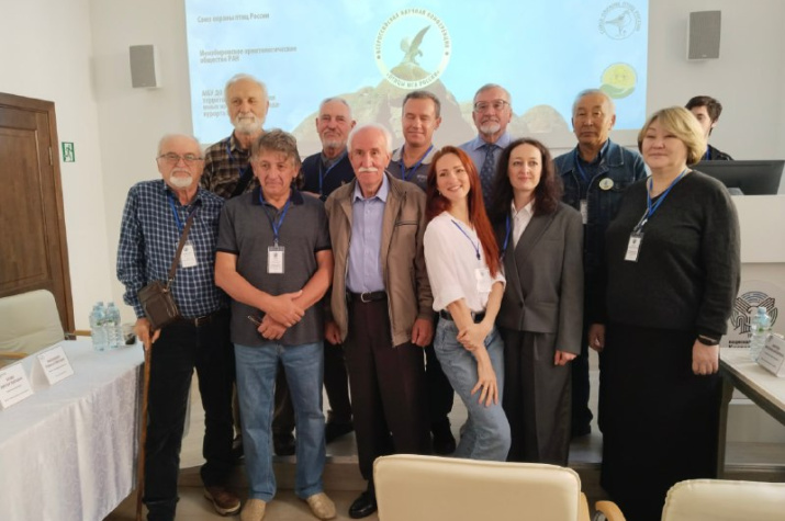 Участники всероссийской орнитологической конференции "Птицы Юга России"