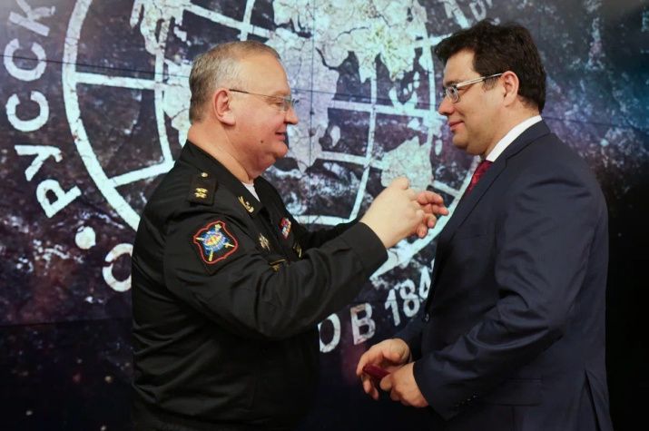 Награждение состоялось в Штаб-квартире РГО в Москве. Фото: пресс-служба РГО