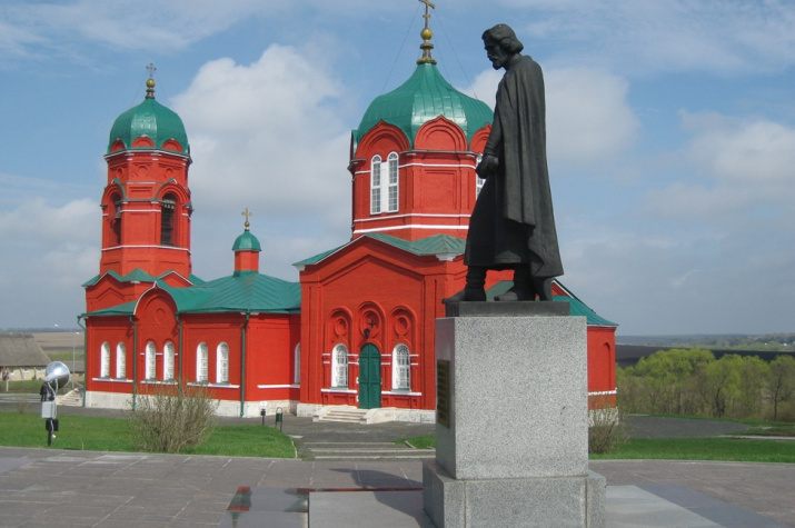 Памятник Дмитрию Донскому на Куликовом поле 