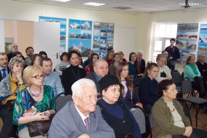 Заседание Саратовского отделения РГО в КВЦ Радуга. Фото предоставлено Саратовским областным отделением РГО