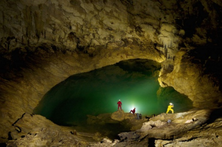 Speleological expedition. Photo by Lubov Gomareva