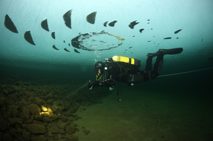 Подводное изучение водоемов