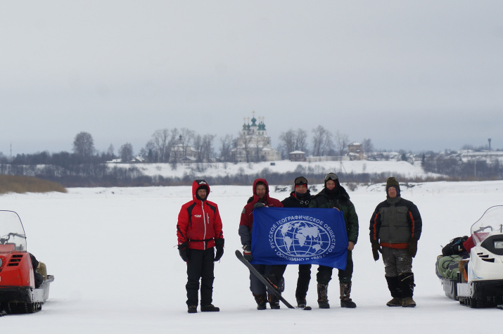 На финише экспедиции