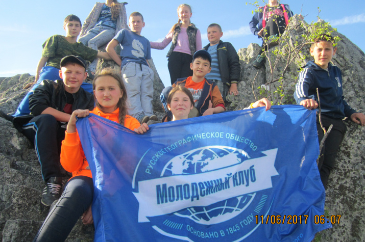 Участники Молодёжного клуба РГО.