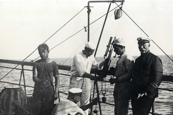 Черноморская экспедиция Шокальского. Фото: Научный архив РГО