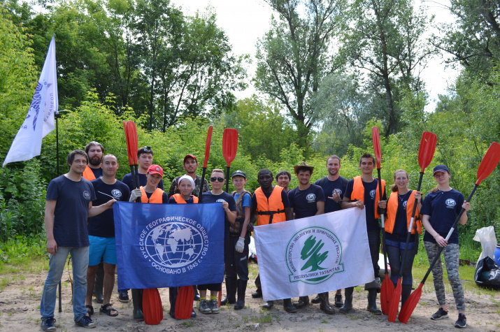 Участники экологического сплава Участники экологического сплава