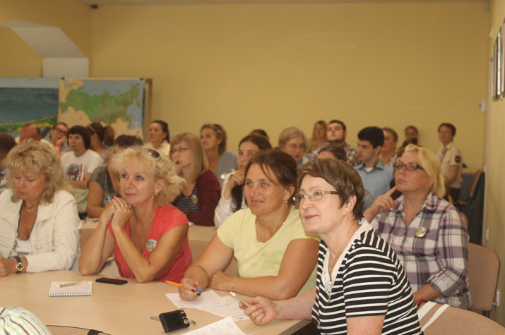 Участники семинара. Фото: Национальный парк "Куршская коса"