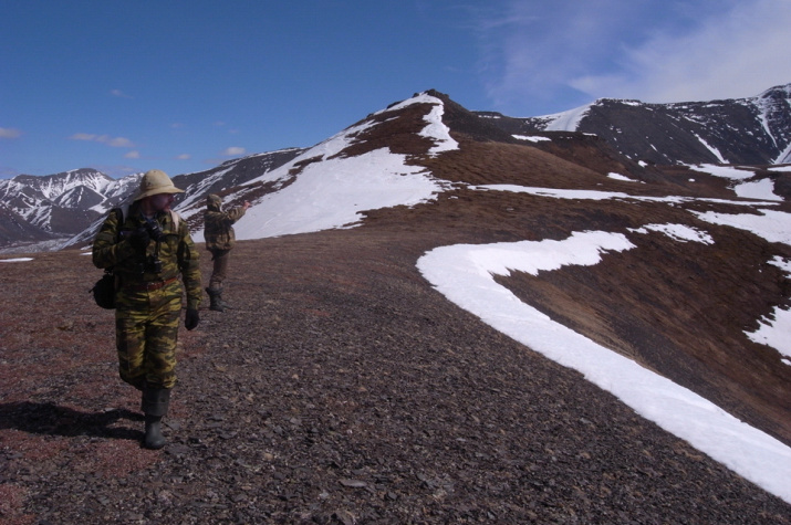 Участники экспедиционных работ в горах. Фото: пресс-служба геофака МГУ