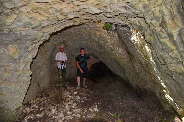 В пещере Папортник (июль 2020 года)