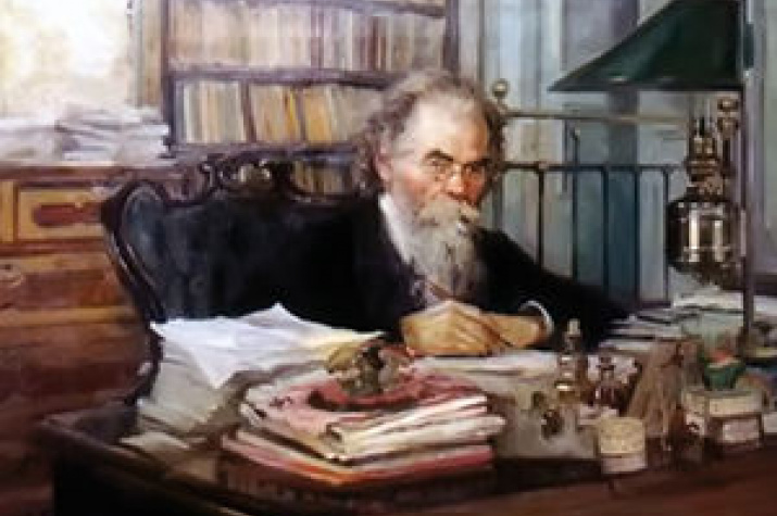 Портрет Г.Н.Потанина. Автор: Базанова Л.П.