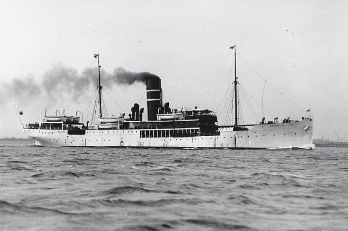 Архивный снимок парохода "Урания". Фото предоставлено ЦПИ РГО