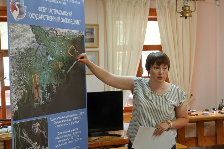 Фото: пресс-служба Астраханского Биосферного заповедника