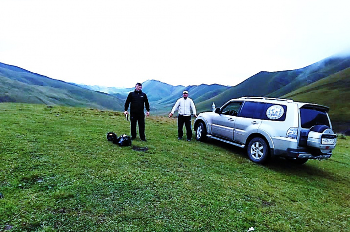На перевале Кокма – водоразделе рек Чирагчай и Казикумухское Койсу. Фото предоставлено Дагестанским отделением РГО