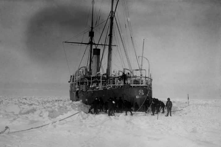Ледокольный пароход "Вайгач". Фото: Научный архив РГО