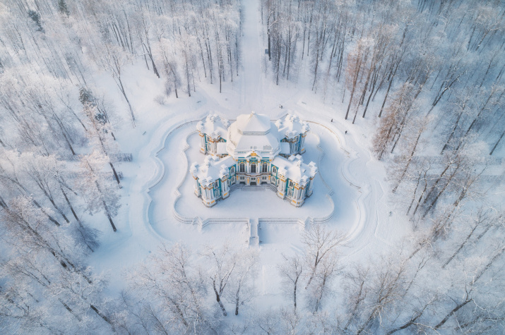Павильон Эрмитаж в Царском селе. Фото: Иван Смелов, участник фотоконкурса РГО "Самая красивая страна"